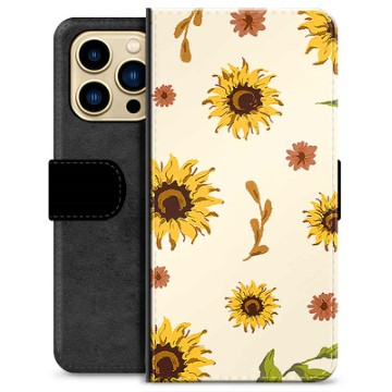 Étui Portefeuille Premium iPhone 13 Pro Max - Tournesol