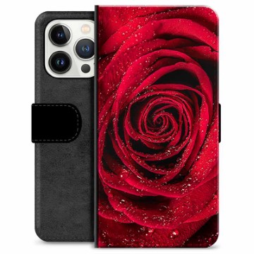 Étui Portefeuille Premium iPhone 13 Pro - Rose