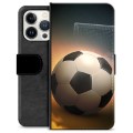 Étui Portefeuille Premium iPhone 13 Pro - Football