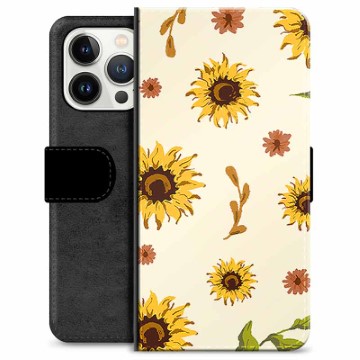 Étui Portefeuille Premium iPhone 13 Pro - Tournesol