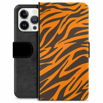 Étui Portefeuille Premium iPhone 13 Pro - Tigre