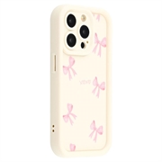Coque TPU antichoc élégante iPhone 13 Pro avec bords relevés - Blanche / arc