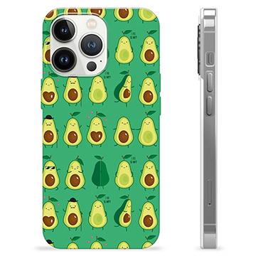 Coque iPhone 13 Pro en TPU - Avocado Pattern