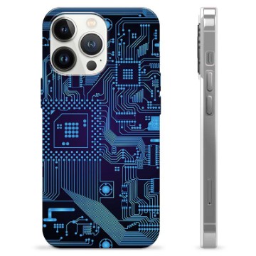 Coque iPhone 13 Pro en TPU - Circuit Imprimé