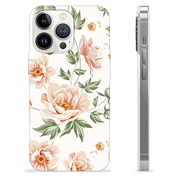 Coque iPhone 13 Pro en TPU - Motif Floral