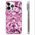 Coque iPhone 13 Pro en TPU - Cristal Rose