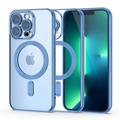 iPhone 13 Pro Tech-Protect MagShine Case - Compatible MagSafe - Bleu / Clair