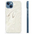 Coque iPhone 13 en TPU - Marbre Perle