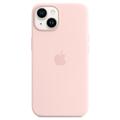 Coque iPhone 14 en Silicone avec MagSafe Apple MPRX3ZM/A - Rose Craie