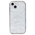 Coque iPhone 14 en TPU Papillon et Perle - Transparente