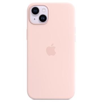 Coque iPhone 14 Plus en Silicone avec MagSafe Apple MPT73ZM/A - Rose Craie