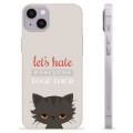 Coque iPhone 14 Plus en TPU - Chat en Colère