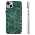 Coque iPhone 14 Plus en TPU - Mandala Vert