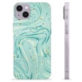 Coque iPhone 14 Plus en TPU - Menthe Verte