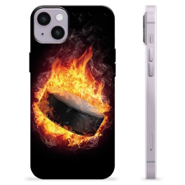 Coque iPhone 14 Plus en TPU - Hockey sur Glace