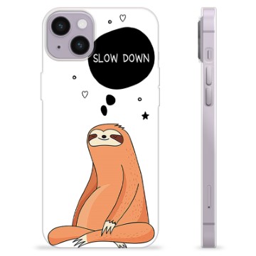 Coque iPhone 14 Plus en TPU - Slow Down