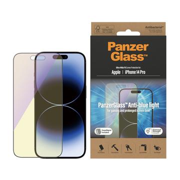 Protecteur d\'Écran iPhone 14 Pro PanzerGlass Ultra-Wide Fit Anti-Blue Light EasyAligner