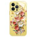 Coque hybride iPhone 14 Pro Bouquet de fleurs - Jaune