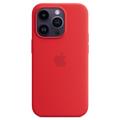 Coque iPhone 14 Pro Max en Silicone avec MagSafe Apple MPTR3ZM/A - Rouge