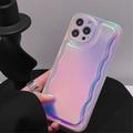 Coque iPhone 14 Pro Max Aurora Laser Ondulée Radiante