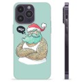 Coque iPhone 14 Pro Max en TPU - Père Noël Moderne