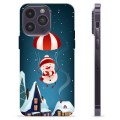 Coque iPhone 14 Pro Max en TPU - Bonhomme de Neige