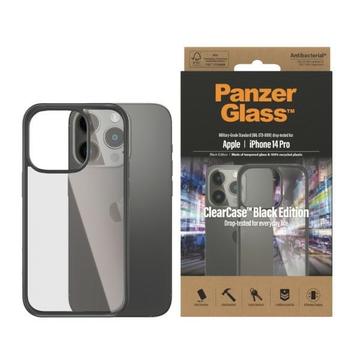 Coque iPhone 14 Pro Antibacterienne PanzerGlass ClearCase - Noir / Clair