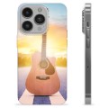 Coque iPhone 14 Pro en TPU - Guitare