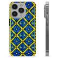 Coque iPhone 14 Pro en TPU Ukraine - Ornement