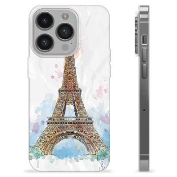 Coque iPhone 14 Pro en TPU - Paris