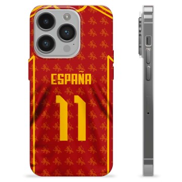 Coque iPhone 14 Pro en TPU - Espagne