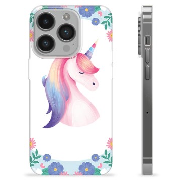 Coque iPhone 14 Pro en TPU - Licorne