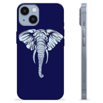 Coque iPhone 14 en TPU - Éléphant