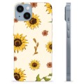 Coque iPhone 14 en TPU - Tournesol