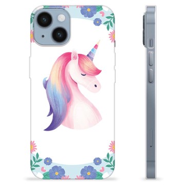 Coque iPhone 14 en TPU - Licorne