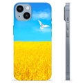 Coque iPhone 14 en TPU Ukraine - Champ de blé