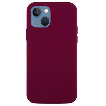 Coque iPhone 15 en Silicone Liquide - Bordeaux