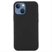 Coque iPhone 15 en Silicone Liquide - Compatible MagSafe - Noire