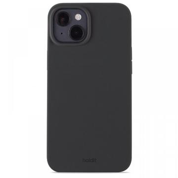 Coque iPhone 15 Plus en Silicone Holdit - Noir