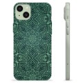 Coque iPhone 15 Plus en TPU - Mandala Vert