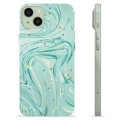 Coque iPhone 15 Plus en TPU - Menthe Verte