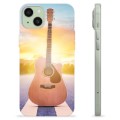 Coque iPhone 15 Plus en TPU - Guitare