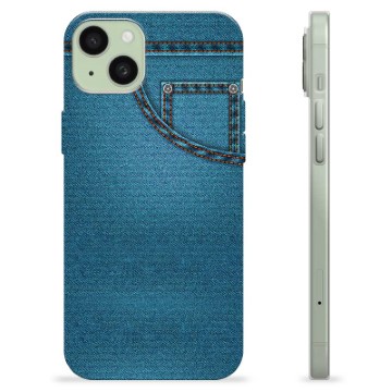 Coque iPhone 15 Plus en TPU - Jeans