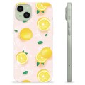 Coque iPhone 15 Plus en TPU - Motif Citron