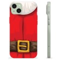 Coque iPhone 15 Plus en TPU - Costume de Père Noël