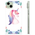 Coque iPhone 15 Plus en TPU - Licorne