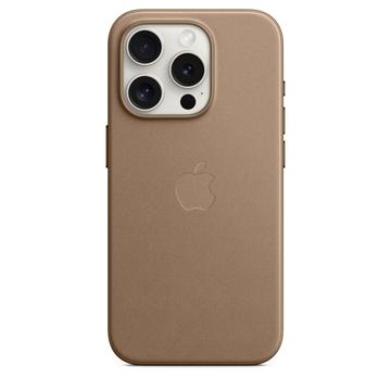 Coque iPhone 15 Pro en Tissage Fin avec MagSafe Apple MT4J3ZM/A - Taupe