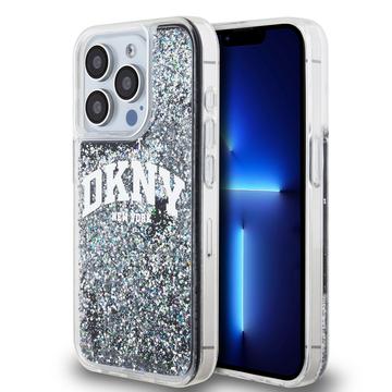 Coque iPhone 15 Pro DKNY Liquid Glitter Arch Logo