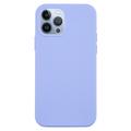 Coque iPhone 15 Pro en Silicone Liquide - Violete