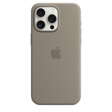 Coque iPhone 15 Pro Max en Silicone avec MagSafe Apple MT1Q3ZM/A - Argile